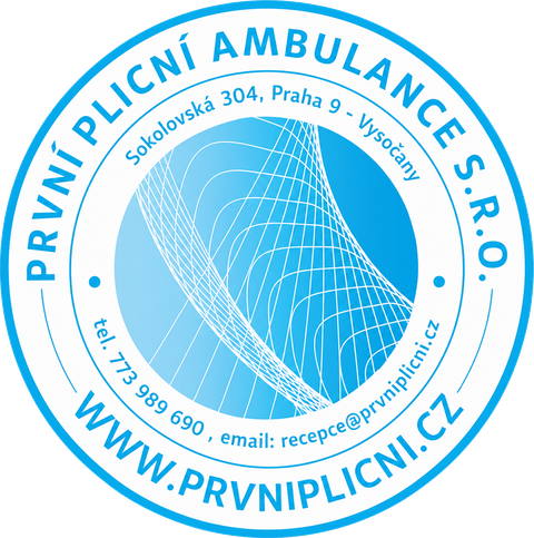 Razítko První plicní ambulance s.r.o.